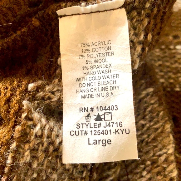 Blu Pepper High Low Sweater Duster L - Picture 4 of 4